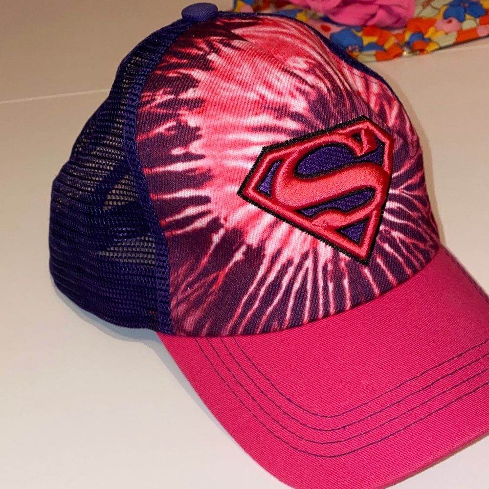Pink and Purple Mesh Cap